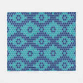 Muster 2 in sechs Ecken Fleecedecke (Vorderseite (Horizontal))