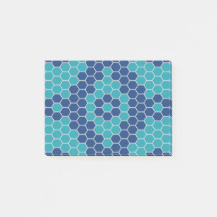 Muster 2 in sechs Ecken Post-it Klebezettel