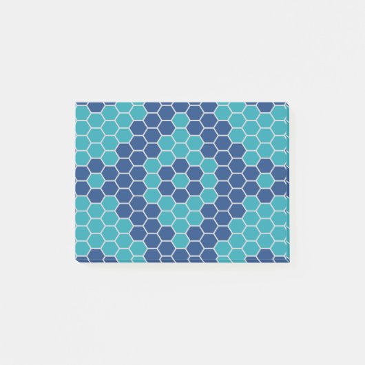 Muster 2 in sechs Ecken Post-it Klebezettel (Vorderseite)