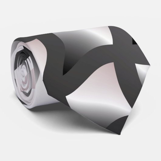 Muster 2 krawatte (Gerollt)