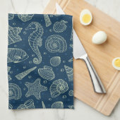 Muster 2 küchentuch (Viertel Falte)