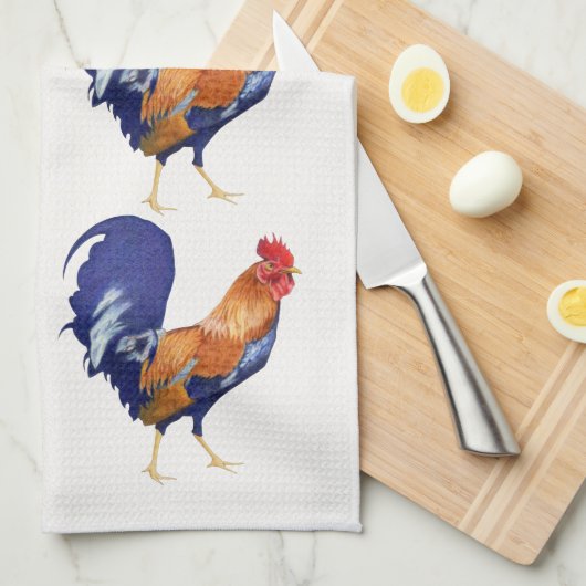 Muster 2 Küchentücher (Viertel Falte)