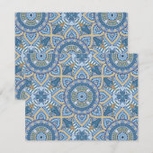 Muster 2 mitteilungskarte (Vorne/Hinten)