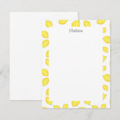 Muster 2 mitteilungskarte (Vorne/Hinten)