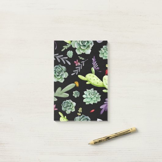 Muster 2 post-it klebezettel (Auf Schreibtisch)