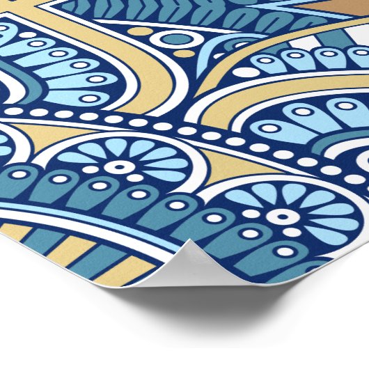 Muster 2 poster (Ecke)