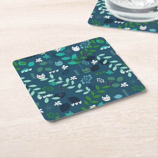 Muster 2 rechteckiger pappuntersetzer (angewinkelt)