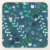 Muster 2 rechteckiger pappuntersetzer (Vorderseite)