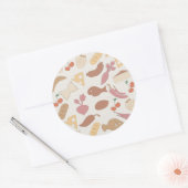 Muster 2 runder aufkleber (Umschlag)