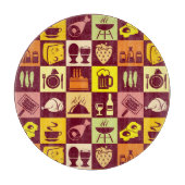 Muster 2 schneidebrett (Vorderseite)