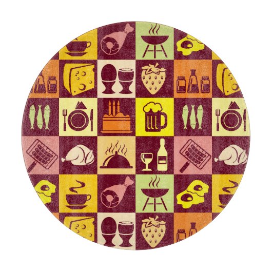 Muster 2 schneidebrett (Vorderseite)