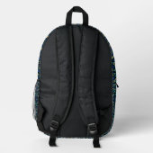 Muster 346 bedruckter rucksack (Rückseite)