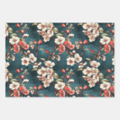 Muster 3 für japanische Blüten Geschenkpapier Set (Vorderseite 3)