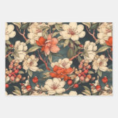 Muster 3 für japanische Blüten Geschenkpapier Set (Vorderseite 2)