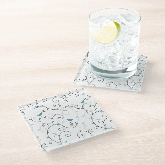 Muster 3 glasuntersetzer (Schrägansicht)