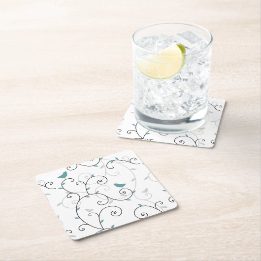 Muster 3 rechteckiger pappuntersetzer (Vor Ort)