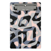 Muster 3 Ringbuchse Mini Klemmbrett (Vorderseite)