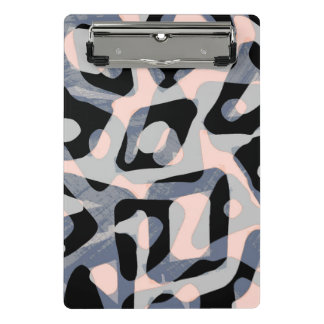 Muster 3 Ringbuchse Mini Klemmbrett