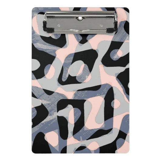 Muster 3 Ringbuchse Mini Klemmbrett (Vorderseite)