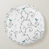 Muster 3 rundes kissen (Rückseite)