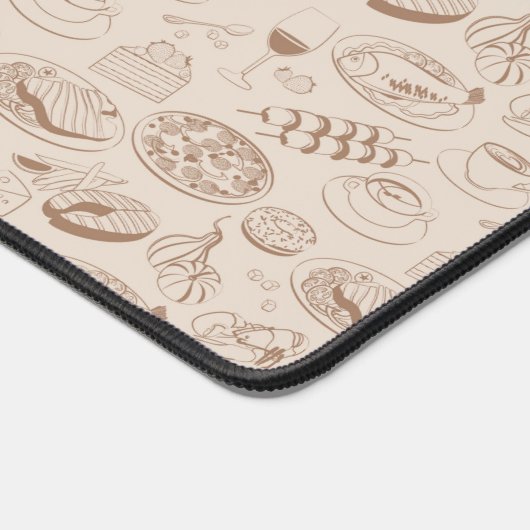 Muster 3 schreibtischunterlage (Ecke)