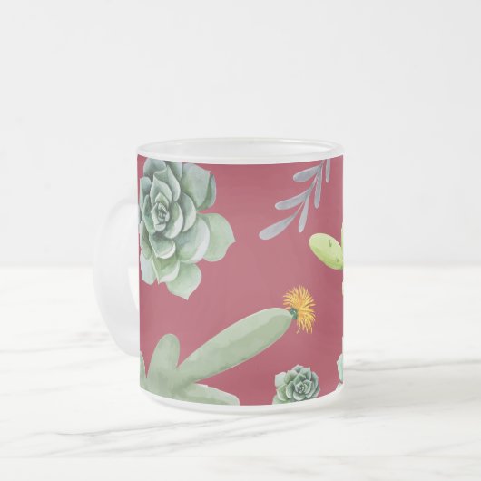 Muster 4 mattglastasse (Vorderseite Links)