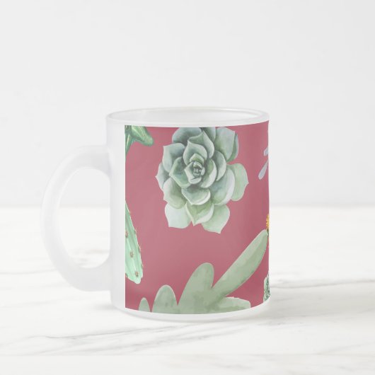 Muster 4 mattglastasse (Links)