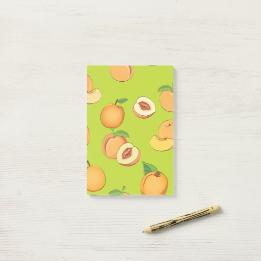 Muster 4 post-it klebezettel (Auf Schreibtisch)