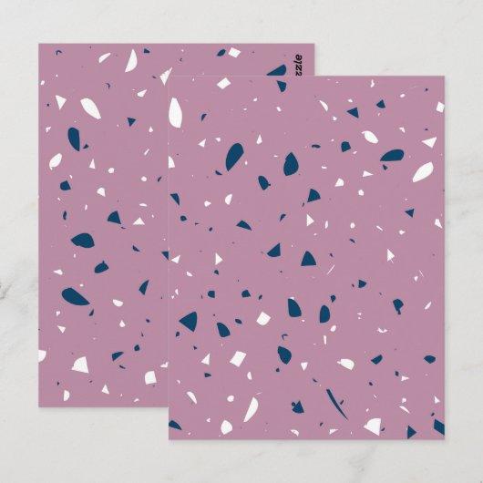 Muster 4 postkarte (Vorne/Hinten)