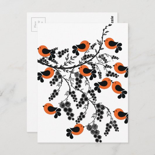 Muster 4 postkarte (Vorne/Hinten)