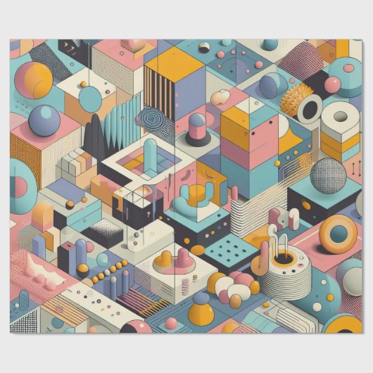 Muster 5 geschenkpapier (Flach)