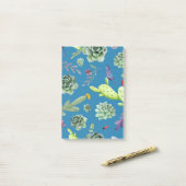 Muster 5 post-it klebezettel (Auf Schreibtisch)