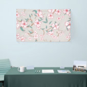 Muster 6 der Creepe-Blume Banner (Messeveranstaltung)