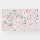Muster 6 der Creepe-Blume Banner (Horizontal)