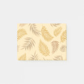 Muster 6 der tropischen Blätter Post-it Klebezettel (Vorderseite)