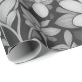 Muster 7 Mono | Schleifpapier Geschenkpapier (Rolleneckpunkt)