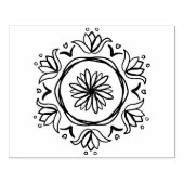 Muster 92 gummistempel (Prägung)