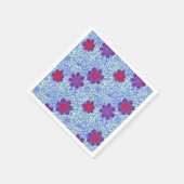Muster A13.b Pflanze BG Serviette (Ecke)