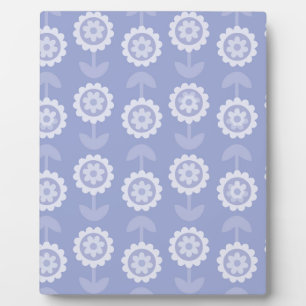 Muster Abstrakt Art lila Blume Fotoplatte