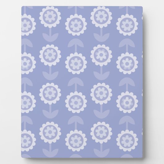 Muster Abstrakt Art lila Blume Fotoplatte (Vorderseite)