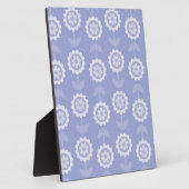 Muster Abstrakt Art lila Blume Fotoplatte (Seite)