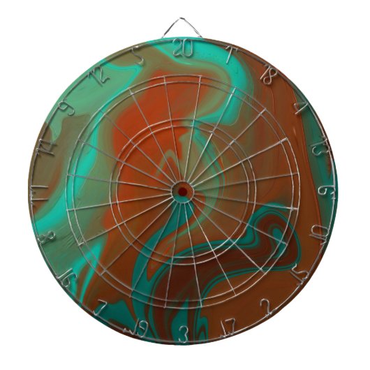 Muster abstrakt, dartscheibe (vorne)