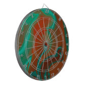 Muster abstrakt, dartscheibe (Vorderseite Links)