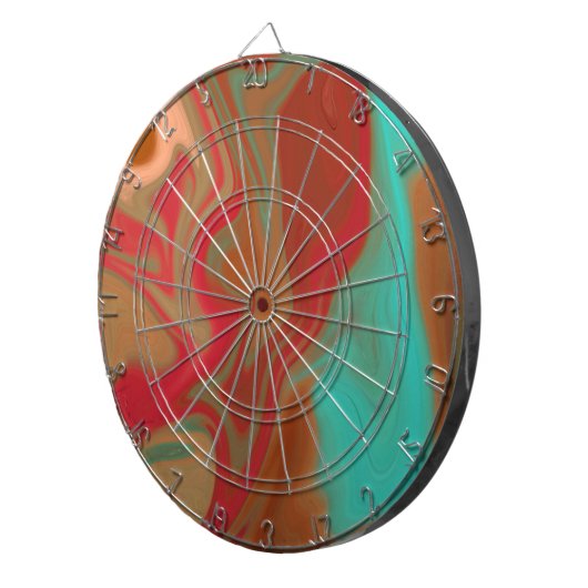 Muster abstrakt. dartscheibe (Vorderseite rechts)