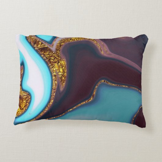 Muster abstrakt. dekokissen (Rückseite)