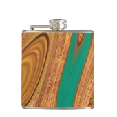 Muster abstrakt. flachmann (Vorderseite)