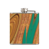 Muster abstrakt. flachmann (Rückseite)