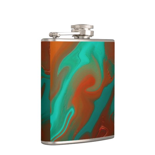 Muster abstrakt. flachmann (Rechts)