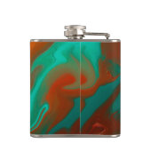 Muster abstrakt. flachmann (Rückseite)