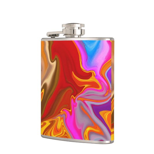 Muster abstrakt. flachmann (Links)